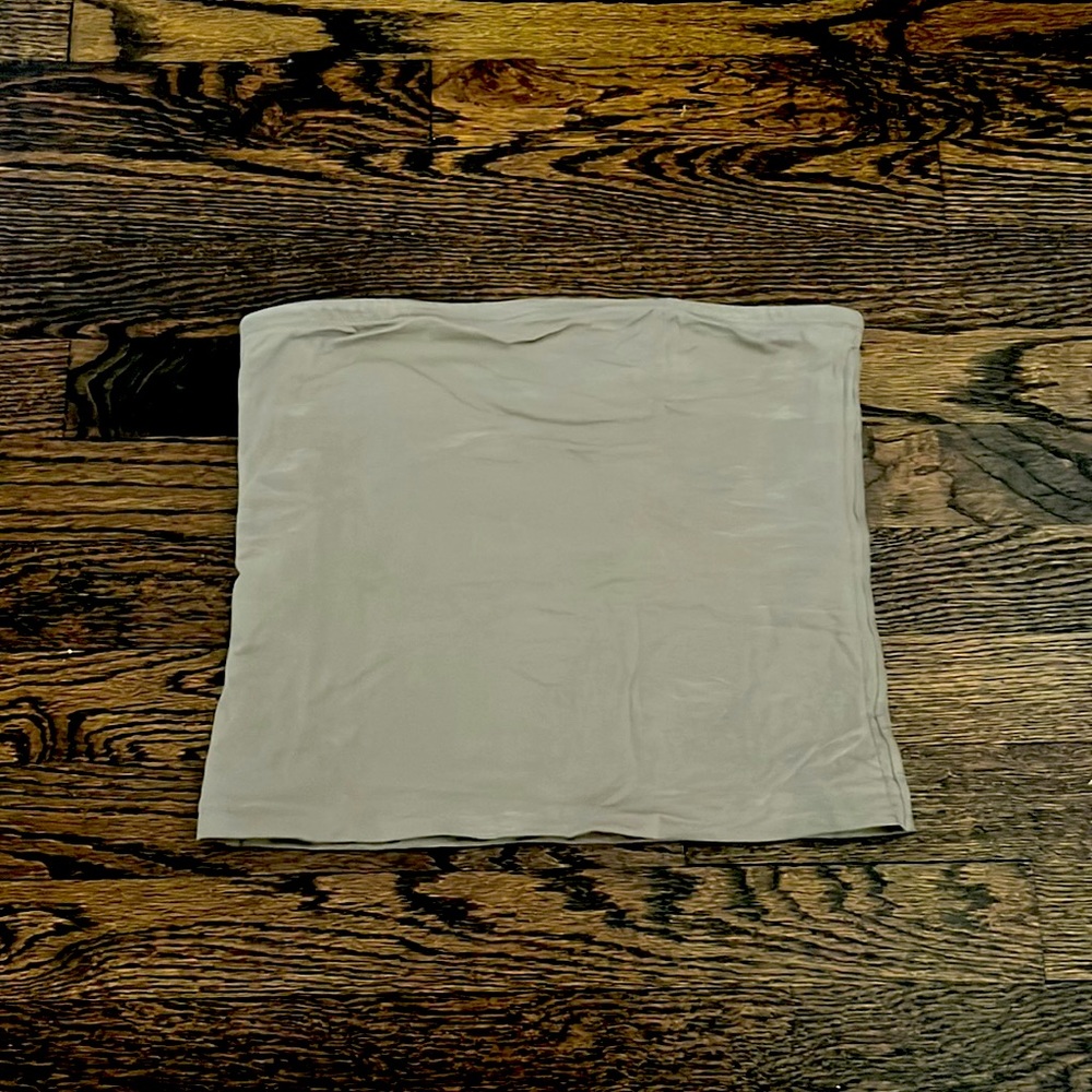 Everlane tube top crop top